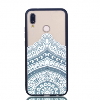 Etui plastikowe mandala do Huawei P20 Lite - przezroczyste