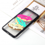 Etui plastikowe wytłoczone donuty do Huawei P20 Pro - przezroczyste