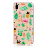 Etui plastikowe tropik do Huawei P20 Lite - przezroczyste