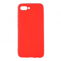 Etui plastikowe matowe do Honor 10 - czerwone