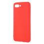Etui plastikowe matowe do Honor 10 - czerwone
