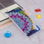 Etui plastikowe świecące w ciemności mandala do Huawei P20 Pro - kolorowe