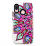 Etui ochronne gumowe mandala kwiatowa do Huawei P20 Lite - kolorowe