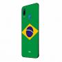 Nxe etui plastikowe flaga Brazylii do Huawei P20 Lite