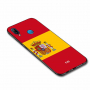 Nxe etui plastikowe flaga Hiszpanii do Huawei P20 Lite