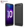 Etui ochronne plastikowe z teksturą szlifowaną do Honor 10 - czarne