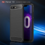 Etui ochronne plastikowe z teksturą szlifowaną do Honor 10 - czarne