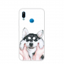 Etui plastikowe husky do Huawei P20 Lite - białe