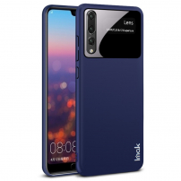 Imak etui silikonowe z ochroną kamery do Huawei P20 Pro - ciemnoniebieskie