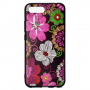 Etui silikonowe kwiaty do Honor 10 - kolorowe