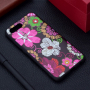 Etui silikonowe kwiaty do Honor 10 - kolorowe