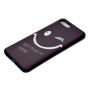 Etui silikonowe emotikona do Honor 10 - czarne