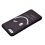 Etui silikonowe emotikona do Honor 10 - czarne