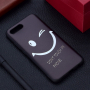 Etui silikonowe emotikona do Honor 10 - czarne