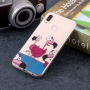 Etui ochronne plastikowe flamingi do Huawei P20 Lite - przezroczyste