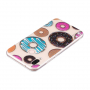 Etui ochronne plastikowe donuty do Huawei P20 Lite - przezroczyste