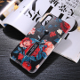 Etui plastikowe z pętlą róża do Huawei P20 Pro - czarne