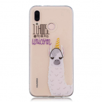 Etui plastikowe alpaka do Huawei P20 Lite - przezroczyste