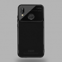 Mofi etui tylne z plastiku i szkła do Huawei P20 Lite - czarne
