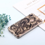 Etui z teksturą 3D diamentową do Huawei P20 Lite - przezroczyste