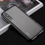 Luphie ramka metalowa ze szkłem hartowanym do Huawei P20 Pro - czarna / przezroczysta