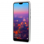 Luphie ramka metalowa ze szkłem hartowanym do Huawei P20 Pro - srebrna