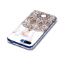 Etui plastikowe mandala do Honor 10 - białe