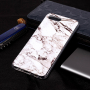 Etui plastikowe marmur do Honor 10 - szare