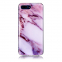 Etui plastikowe marmur do Honor 10 - różowe