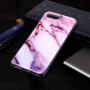 Etui plastikowe marmur do Honor 10 - różowe