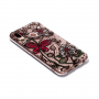 Etui plastikowe motyl z koronką do Huawei P20 Lite - przezroczyste