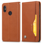 Pokrowiec portfelowy flip do Huawei Nova 3i - brązowy
