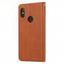 Pokrowiec portfelowy flip do Huawei Nova 3i - brązowy