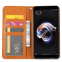 Pokrowiec portfelowy flip do Huawei Nova 3i - brązowy