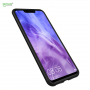 Lenuo etui plastikowe z teksturą tkaniny do Huawei Nova 3 - czarne