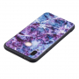 Etui plastikowe marmur do Huawei P20 Lite - fioletowe