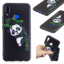 Etui plastikowe panda do Huawei Nova 3i - czarne