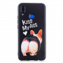 Etui plastikowe Pocałuj mi do Huawei Nova 3i - czarne