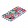 Etui plastikowe kwiaty do Honor 10 - przezroczyste