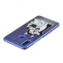 Etui plastikowe husky i mops do Huawei Nova 3i - przezroczyste