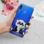 Etui plastikowe panda do Huawei Nova 3i - przezroczyste