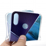 Etui plastikowe materiały do Huawei Nova 3i - niebieskie