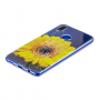 Etui plastikowe słonecznik do Huawei Nova 3i - przezroczyste