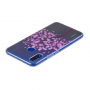 Etui plastikowe różowe drzewo do Huawei Nova 3 - przezroczyste