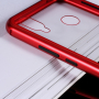 Etui z ramką magnetyczną i szkłem hartowanym do Huawei Nova 3i - czerwone