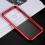 Etui z ramką magnetyczną i szkłem hartowanym do Huawei Nova 3i - czerwone
