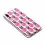 Etui plastikowe ananasy do Huawei P20 Pro - przezroczyste