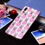 Etui plastikowe ananasy do Huawei P20 Pro - przezroczyste