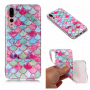 Etui plastikowe łuski do Huawei P20 Pro - kolorowe