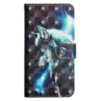 Pokrowiec flip wilk do Google Pixel 3XL - czarny